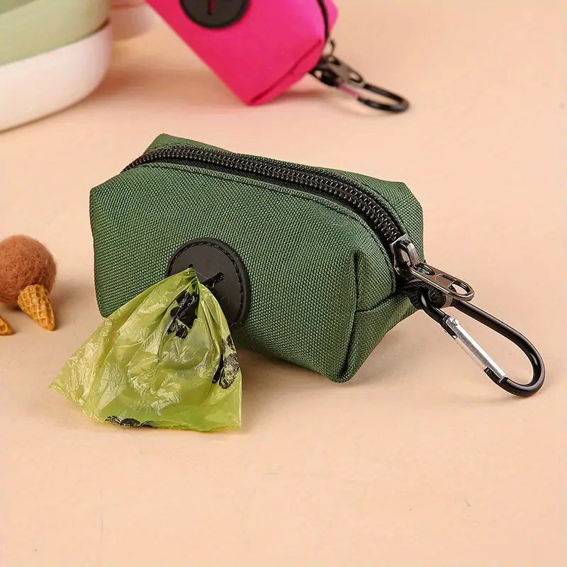 Canvas Dog Poop Bag Dispenser